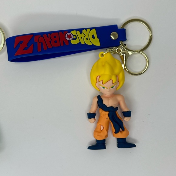 Anime Dragon Ball Z Keychain Ring (set of five) - Picture 3 of 6